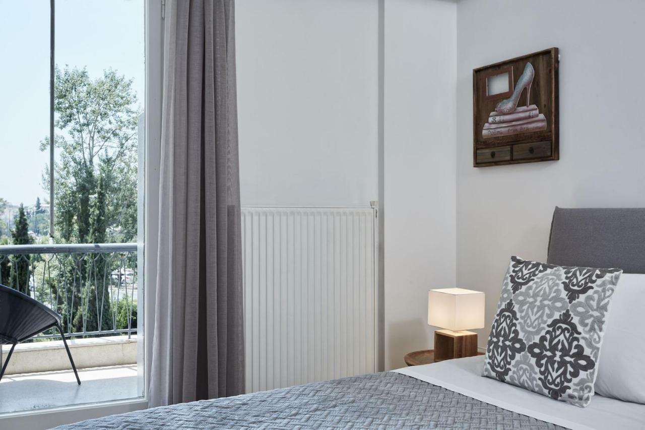 Chic One Bd Apartment With Hilton View Афины Экстерьер фото